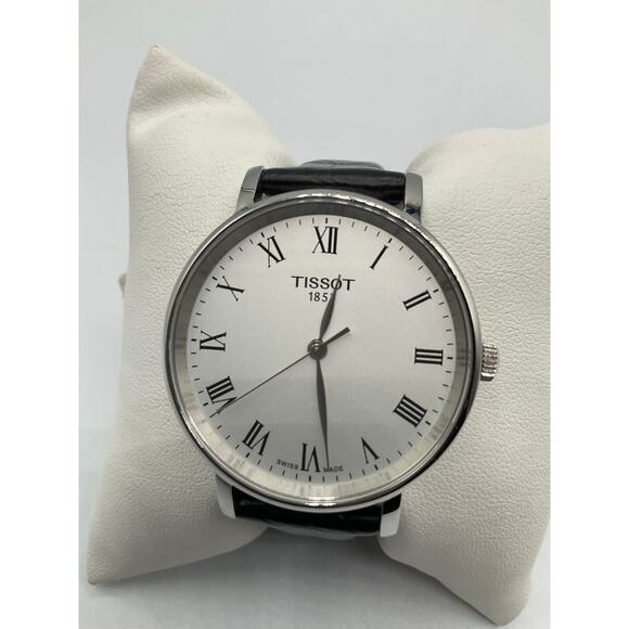 Tissot Watch- Silver/Black, about 33mm - Picture 4 of 11
